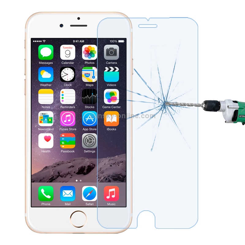 0.3mm 2.5D Anti Blue-ray Explosion-proof Tempered Glass Film for iPhone 6 0.3mm 2.5D Anti Blue-ray Explosion-proof Tempered Glass Film for iPhone 6