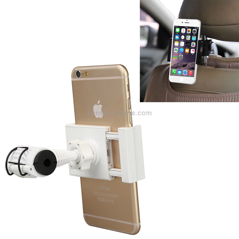 Baseus Happer Series 360 Degree Rotation Design Car Holder for iPhone 6 & 6 Plus / Xiaomi / Samsung / HTC / Lenovo, Suitable for 3.5-6 inch Mobile Phone(White)