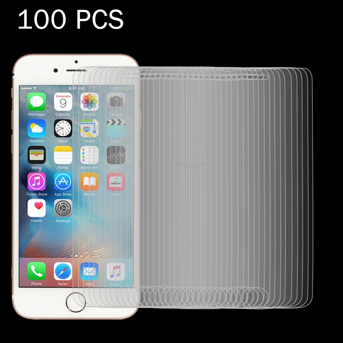 100 PCS for iPhone 6 Plus0.26mm 9H+ Surface Hardness 2.5D Explosion-proof Tempered Glass Film 100 PCS for iPhone 6 Plus0.26mm 9H+ Surface Hardness 2.5D Explosion-proof Tempered Glass Film