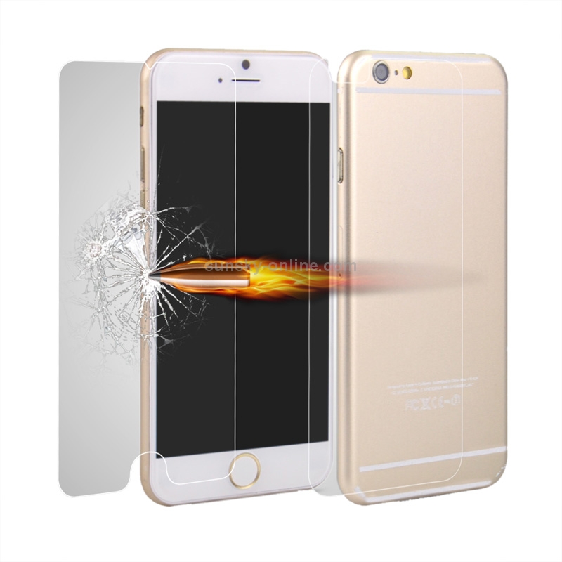 0.3mm Explosion-proof Tempered Glass Front and Back Film for iPhone 6 Plus 0.3mm Explosion-proof Tempered Glass Front and Back Film for iPhone 6 Plus
