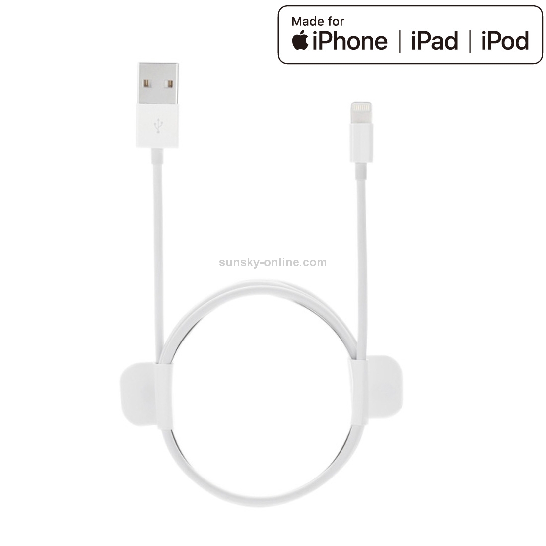 Original Xiaomi Mi TopTurbo 1m MFI 8 Pin USB Data Sync Charging Cable