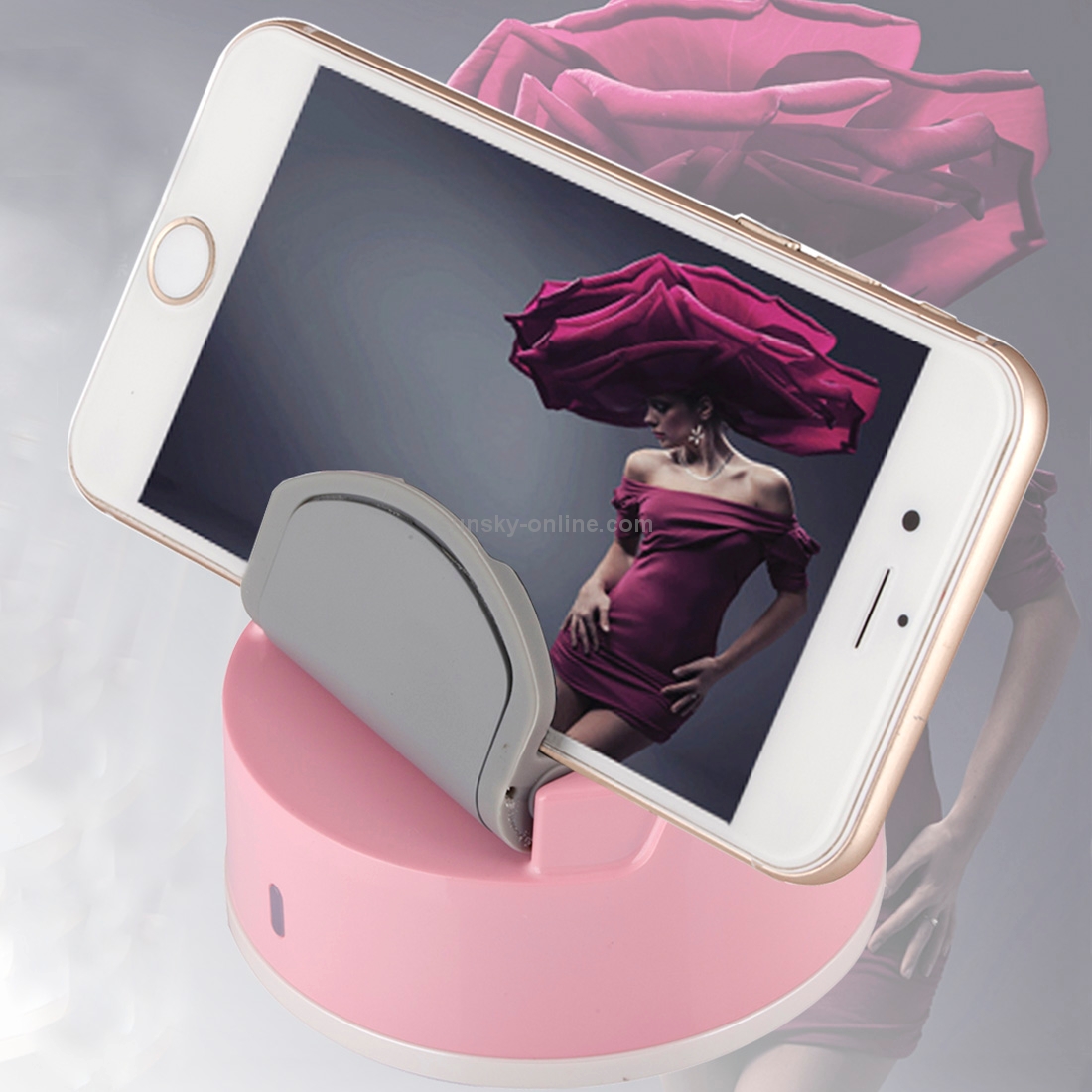 A-Ding Smart Wireless Remote Shutter Self-timer Selfie Robot for Android iOS Phone(Pink) A-Ding Smart Wireless Remote Shutter Self-timer Selfie Robot for Android iOS Phone(Pink)
