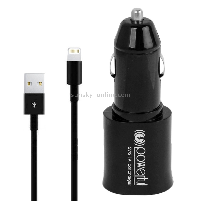 5V 2.1A Dual USB Car Charger for iPad 4 / iPad mini 1 / 2 / 3 / iPhone 5 (Black) 5V 2.1A Dual USB Car Charger for iPad 4 / iPad mini 1 / 2 / 3 / iPhone 5 (Black)