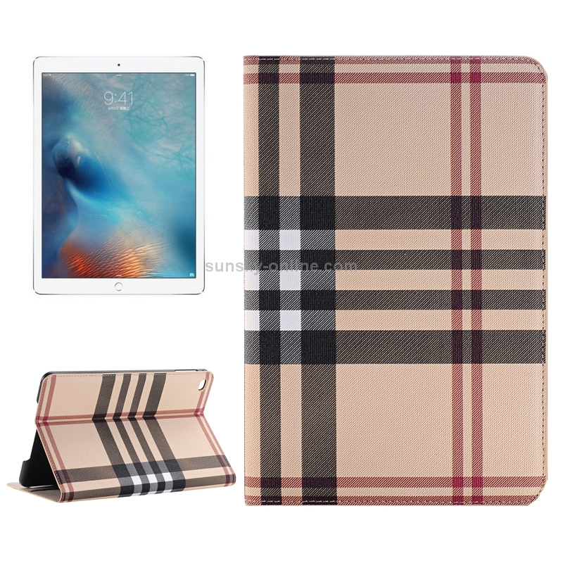 Grid Texture Horizontal Flip Leather Case with Holder & Card Slots & Wallet for iPad Pro 12.9 inch Grid Texture Horizontal Flip Leather Case with Holder & Card Slots & Wallet for iPad Pro 12.9 inch