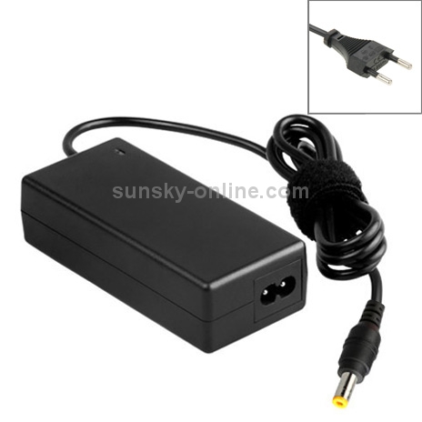 EU Plug AC Adapter 19V 4.74A 90W for Toshiba Laptop, Output Tips: 5.5x2.5mm