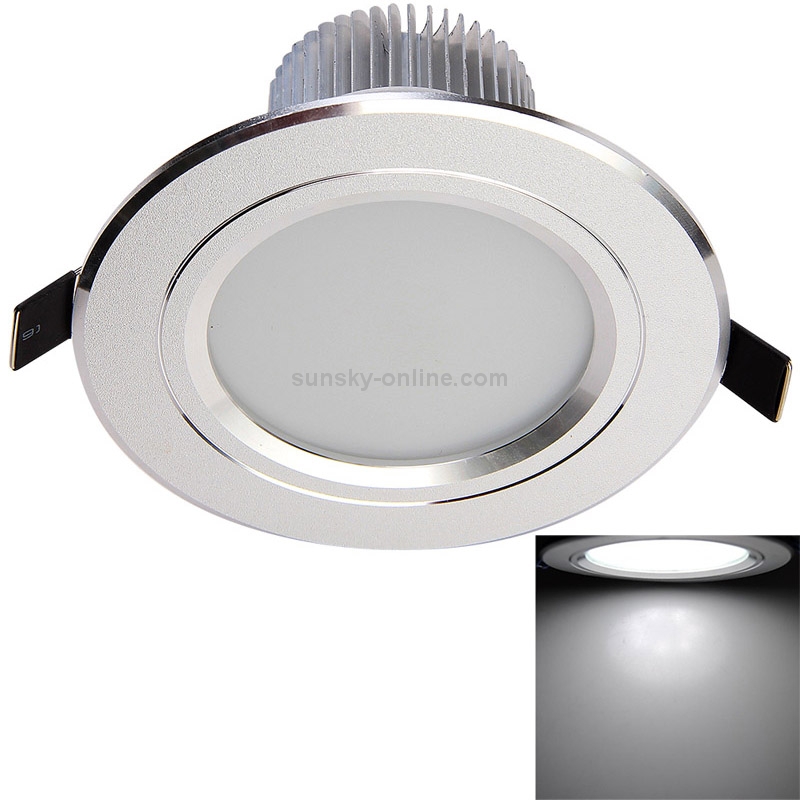 YouOKLight 6W 500LM Down Light Ceiling Lights Bulb, White Light 15 LED SMD 5630  with Power Driver, AC 85-265V, Hole Size: 75mm