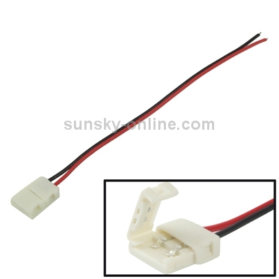 8mm PCB FPC Connector Adapter for SMD 3528 LED Stripe Light, Length: 16cm