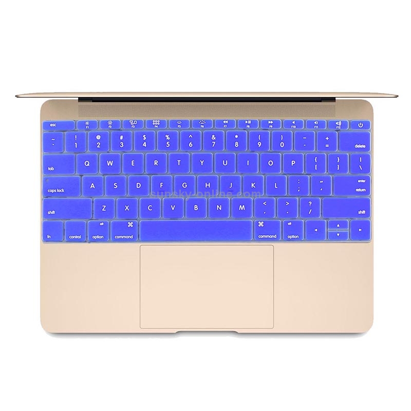 Soft 12 inch Silicone Keyboard Protective Cover Skin for new MacBook, American Version(Dark Blue) Soft 12 inch Silicone Keyboard Protective Cover Skin for new MacBook, American Version(Dark Blue)