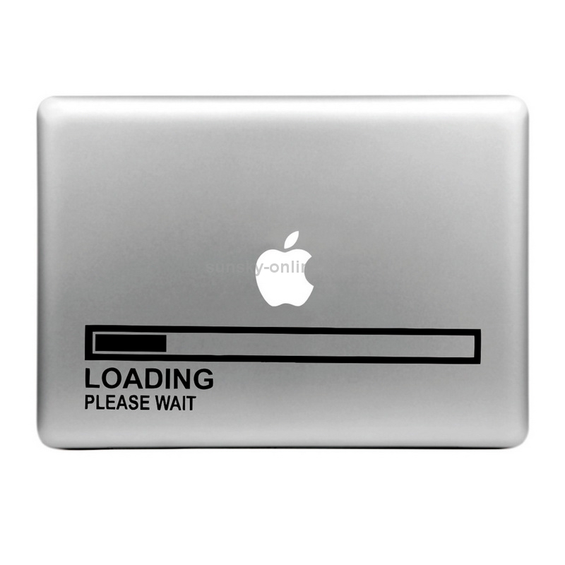 Hat-Prince Loading Pattern Removable Decorative Skin Sticker for MacBook Air / Pro / Pro with Retina Display, Size: L Hat-Prince Loading Pattern Removable Decorative Skin Sticker for MacBook Air / Pro / Pro with Retina Display, Size: L