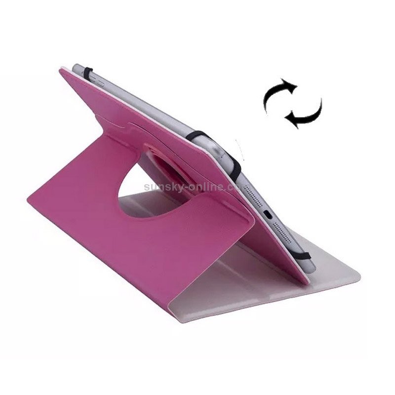 Universal Frosted Texture 360 Degree Rotating Leather Case with Holder for 8 & 9 inch Tablet PC, Size: 23cm x 18cm x 2cm(Magenta) Universal Frosted Texture 360 Degree Rotating Leather Case with Holder for 8 & 9 inch Tablet PC, Size: 23cm x 18cm x 2cm(Magenta)
