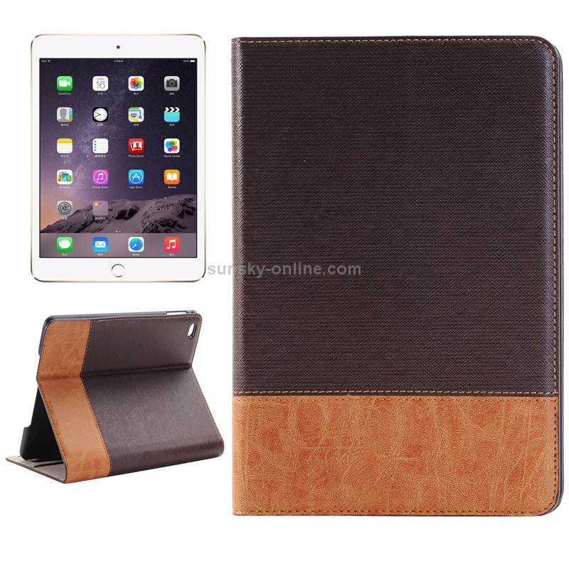 Cross Texture Horizontal Flip Smart Leather Case with Holder & Card Slots & Wallet for iPad Mini 4(Coffee) Cross Texture Horizontal Flip Smart Leather Case with Holder & Card Slots & Wallet for iPad Mini 4(Coffee)
