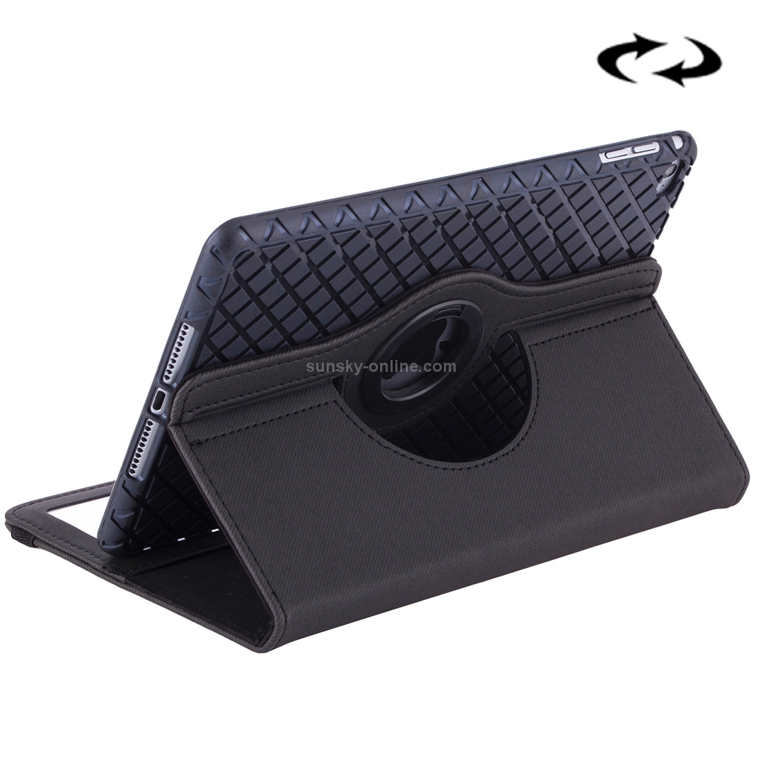 Denim Texture Horizontal Flip Solid Color Leather Case with 360 Degrees Rotation Holder & Card Slots & Wallet for iPad mini 4(Black) Denim Texture Horizontal Flip Solid Color Leather Case with 360 Degrees Rotation Holder & Card Slots & Wallet for iPad mini 4(Black)