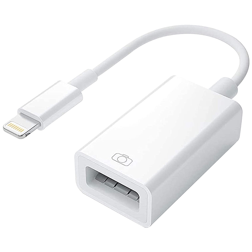 Original Version USB Camera Adapter for iPad / iPhone(White) Original Version USB Camera Adapter for iPad / iPhone(White)