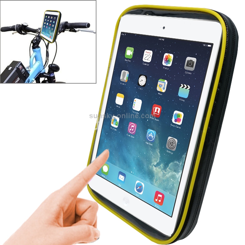 Outdoor Sports Cycling Riding Bicycle Bag for iPad mini, Screen Size: approx. 20.5cm x 13.5cm(Yellow) Outdoor Sports Cycling Riding Bicycle Bag for iPad mini, Screen Size: approx. 20.5cm x 13.5cm(Yellow)