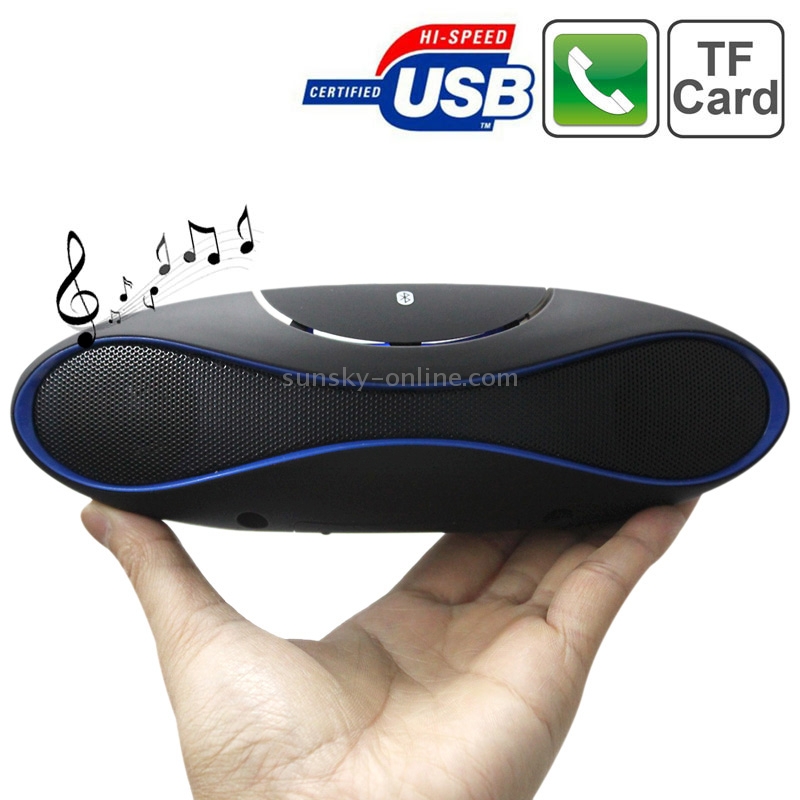 BTK1015 Rugby Mini Wireless Hands-free Subwoofer Speaker Portable Bluetooth Speaker for iPad / iPhone / Other Bluetooth Mobile Phone, Support TF / AUX / USB / FM Radio(Blue) BTK1015 Rugby Mini Wireless Hands-free Subwoofer Speaker Portable Bluetooth Speaker for iPad / iPhone / Other Bluetooth Mobile Phone, Support TF / AUX / USB / FM Radio(Blue)