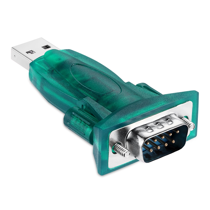 USB 2.0 to RS232 Serial Port DB9 9Pin Male Cable Converter Adapter(Green)