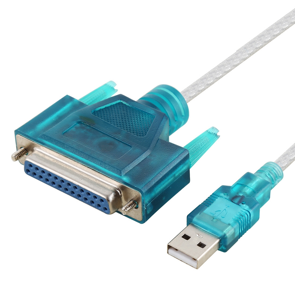 USB 2.0 to DB25 Pin Female Cable, Length: 1.5m