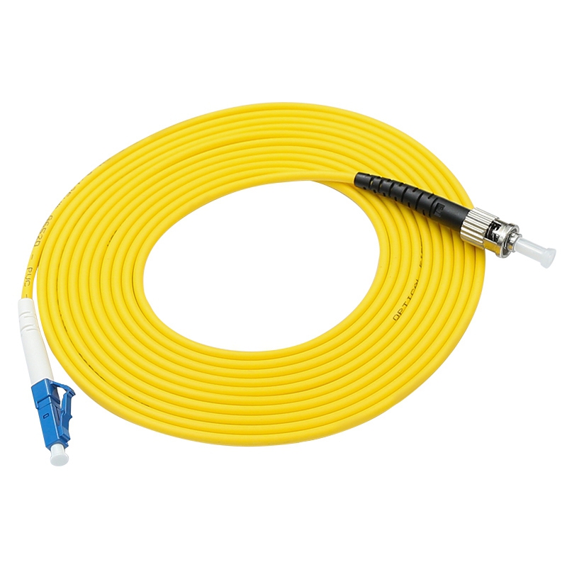 LC-ST Single-Core Single Mode Fiber Optic Jumper,Length: 3m