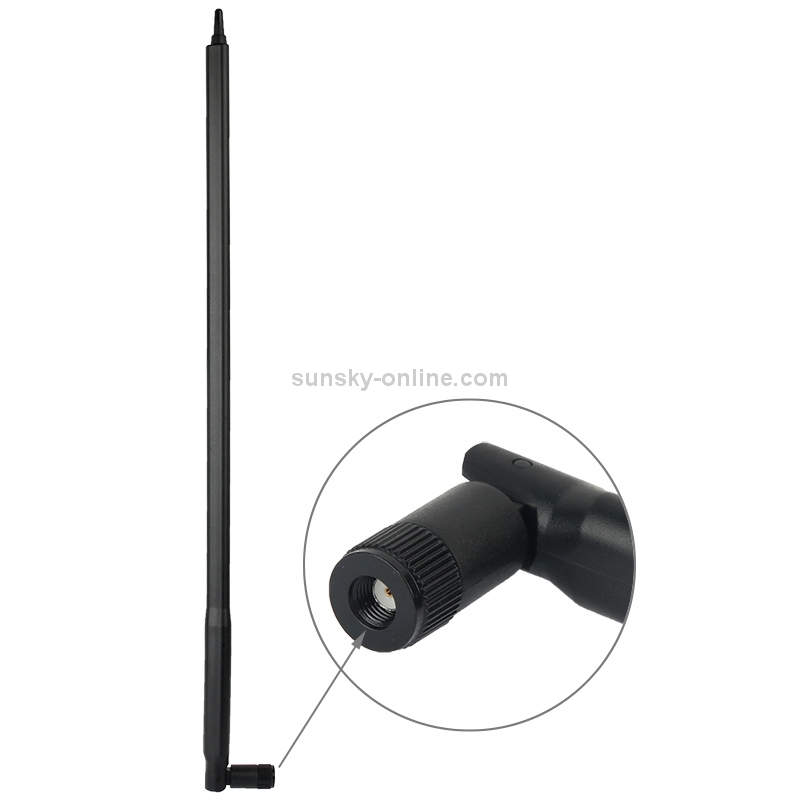 2.4GHz 22dBi RP-SMA Antenna for Router Network(Black)