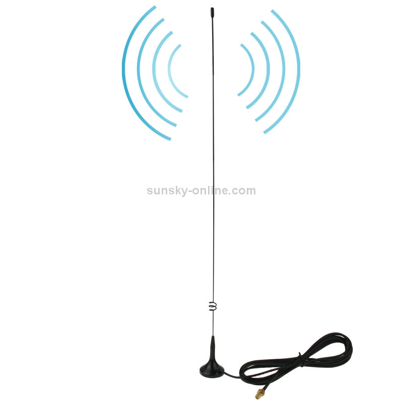 NAGOYA UT-108UV SMA Female Dual Band Magnetic Mobile Antenna for Walkie Talkie, Antenna Length: 50cm