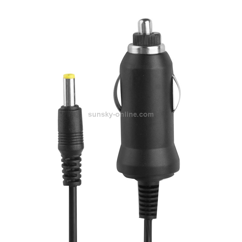 DC 12V Car Charger for Portable DVD Player, Tip: 4.0 x 1.7mm(Black) DC 12V Car Charger for Portable DVD Player, Tip: 4.0 x 1.7mm(Black)