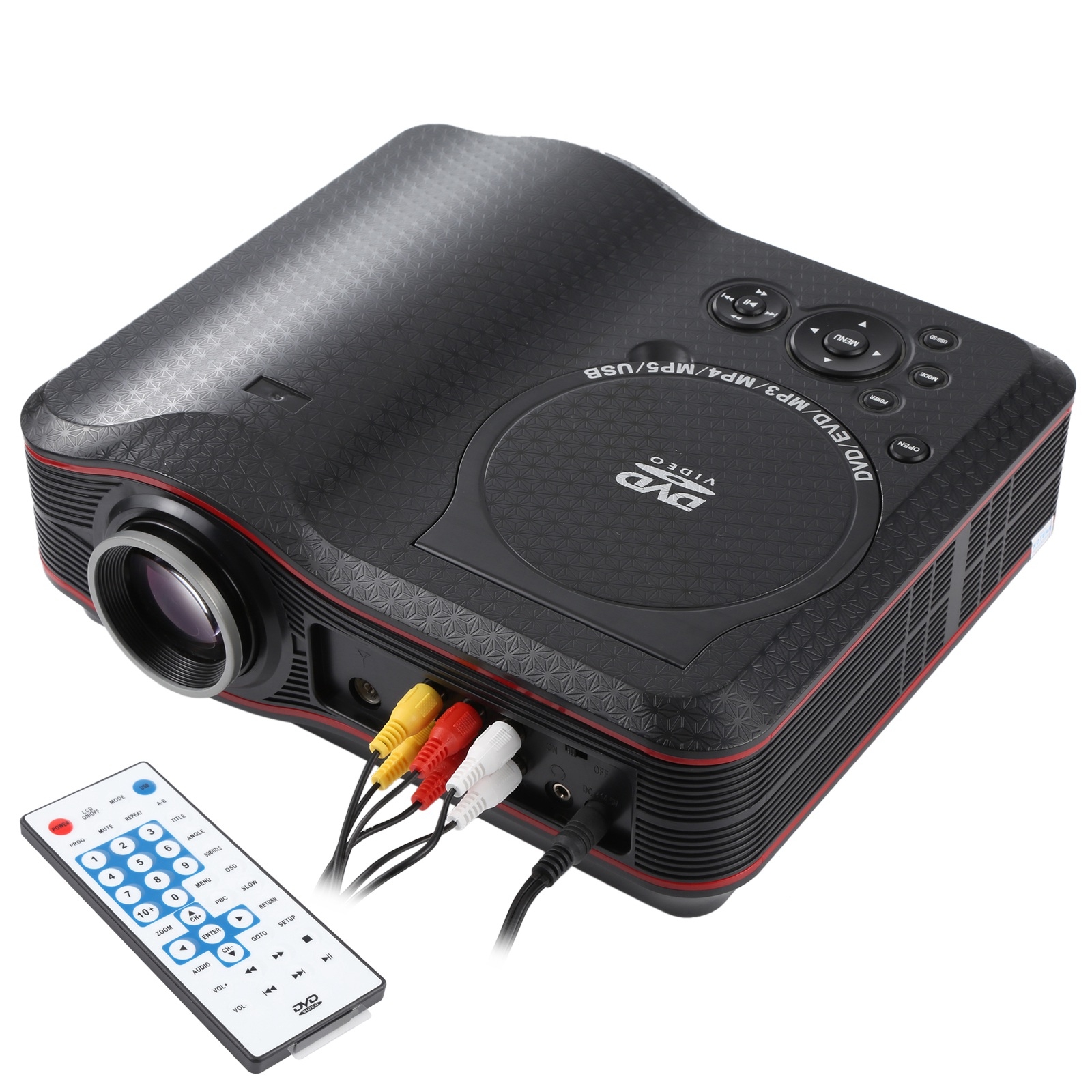 Portable DVD Projector with TV Receiver Function (PAL / NTSC / SECAM