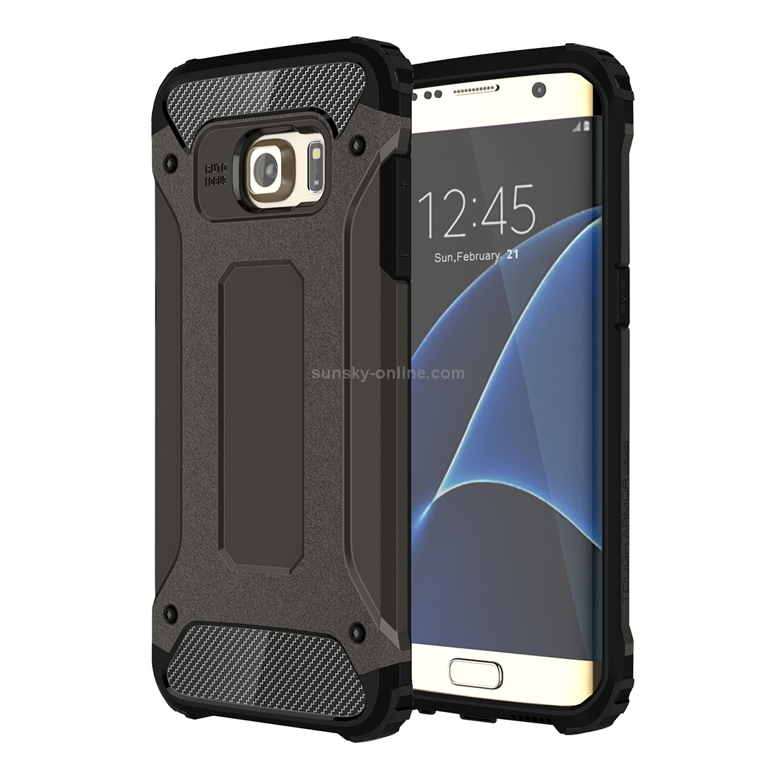 For Galaxy S7 Edge / G935 Tough Armor TPU + PC Combination Case (Black) For Galaxy S7 Edge / G935 Tough Armor TPU + PC Combination Case (Black)