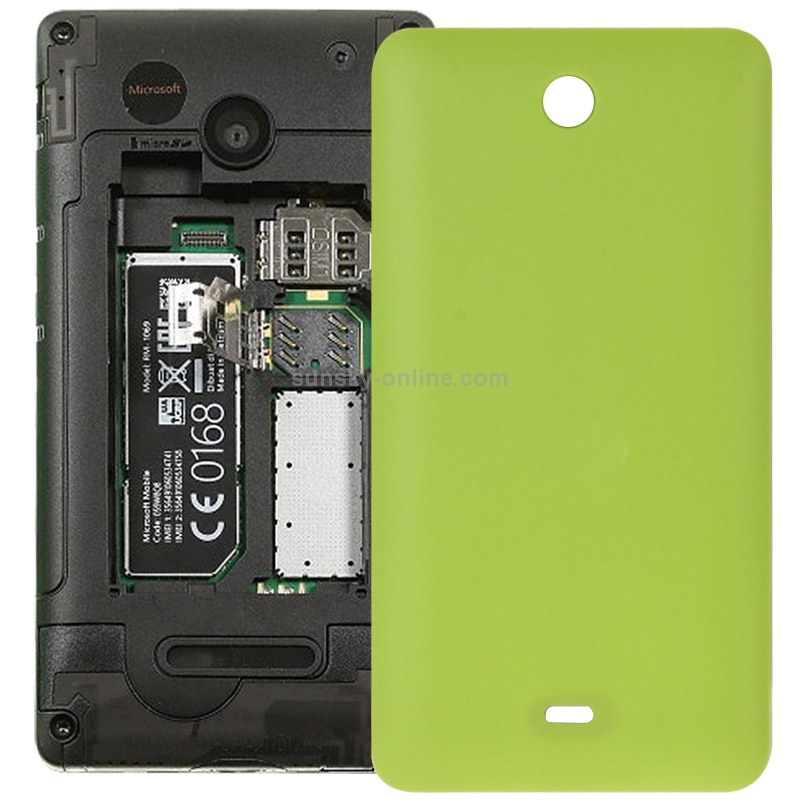 Frosted Battery Back Cover  for Microsoft Lumia 430(Green)