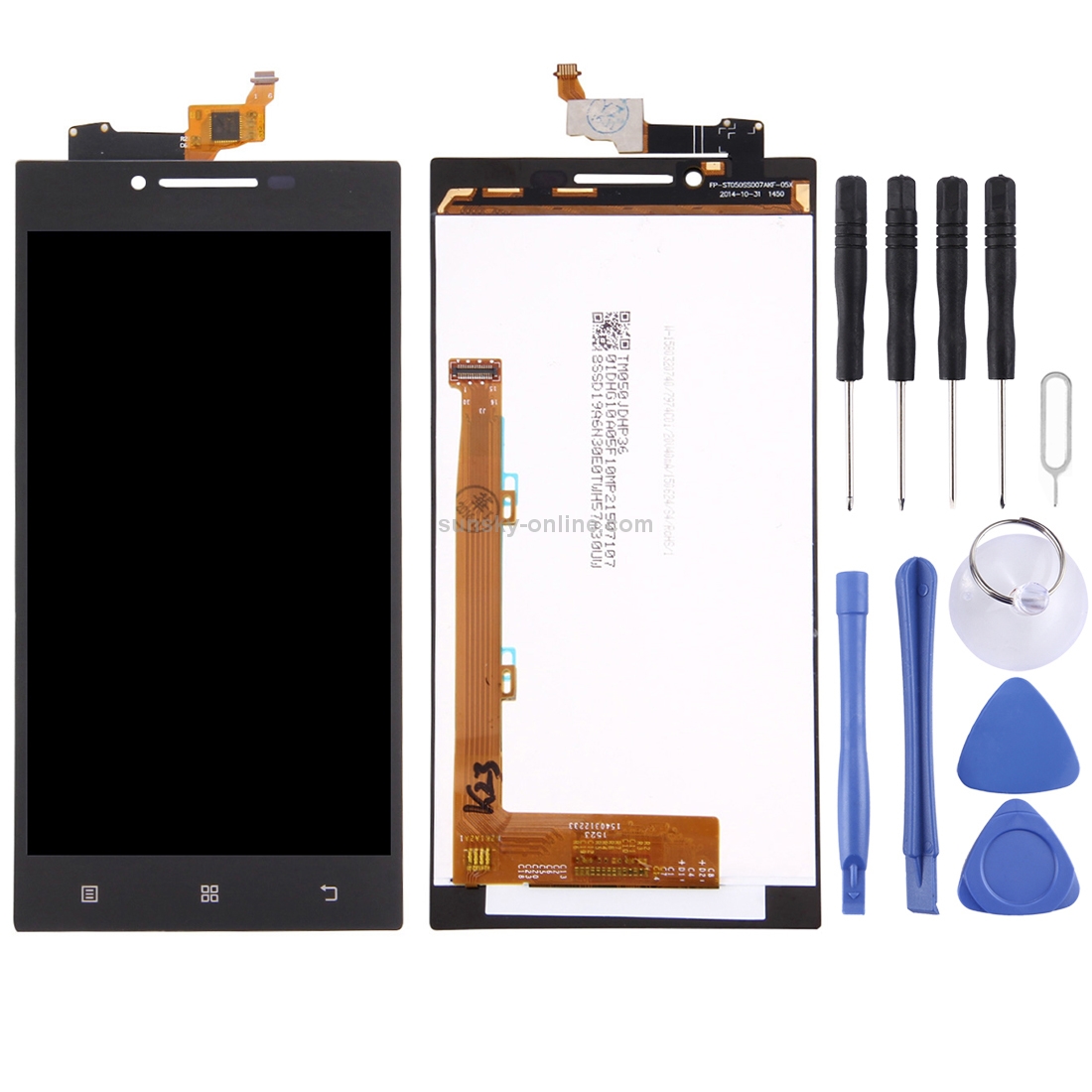 For Lenovo P70 / P70-T 2 in 1 (LCD + Touch Pad) Digitizer Assembly(Black)