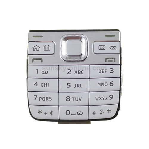 Mobile Phone Keypads Housing  with Menu Buttons / Press Keys for Nokia E52(White)