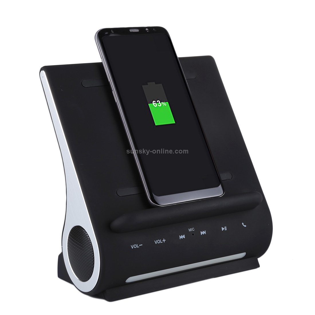 azpen D100 3 in 1 Docking Station + Bluetooth Speaker + QI Wireless Charger, CW6687E Processor, Support TF music Player(Black) azpen D100 3 in 1 Docking Station + Bluetooth Speaker + QI Wireless Charger, CW6687E Processor, Support TF music Player(Black)