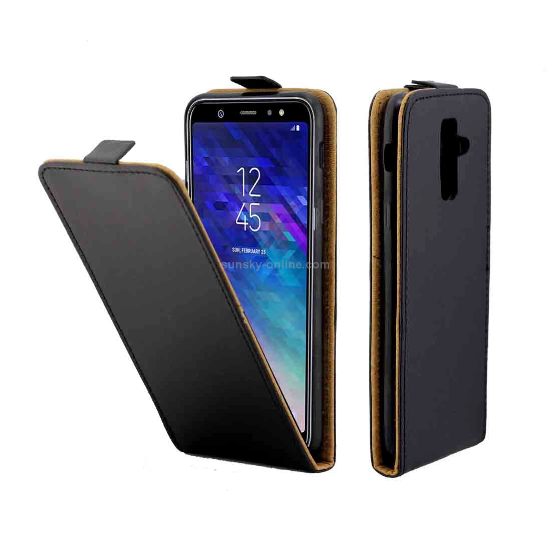 Business Style Vertical Flip TPU Leather Case for Samsung Galaxy A6 Plus (2018), with Card Slot(Black) Business Style Vertical Flip TPU Leather Case for Samsung Galaxy A6 Plus (2018), with Card Slot(Black)