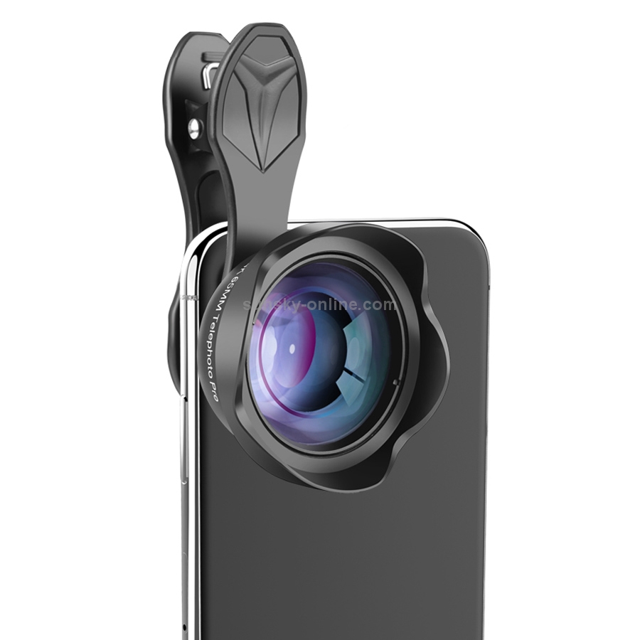 APEXEL APL-65MM Optical Distortion Free Vignetting Portrait Blurring General Telephoto Mobile Phone Lens APEXEL APL-65MM Optical Distortion Free Vignetting Portrait Blurring General Telephoto Mobile Phone Lens