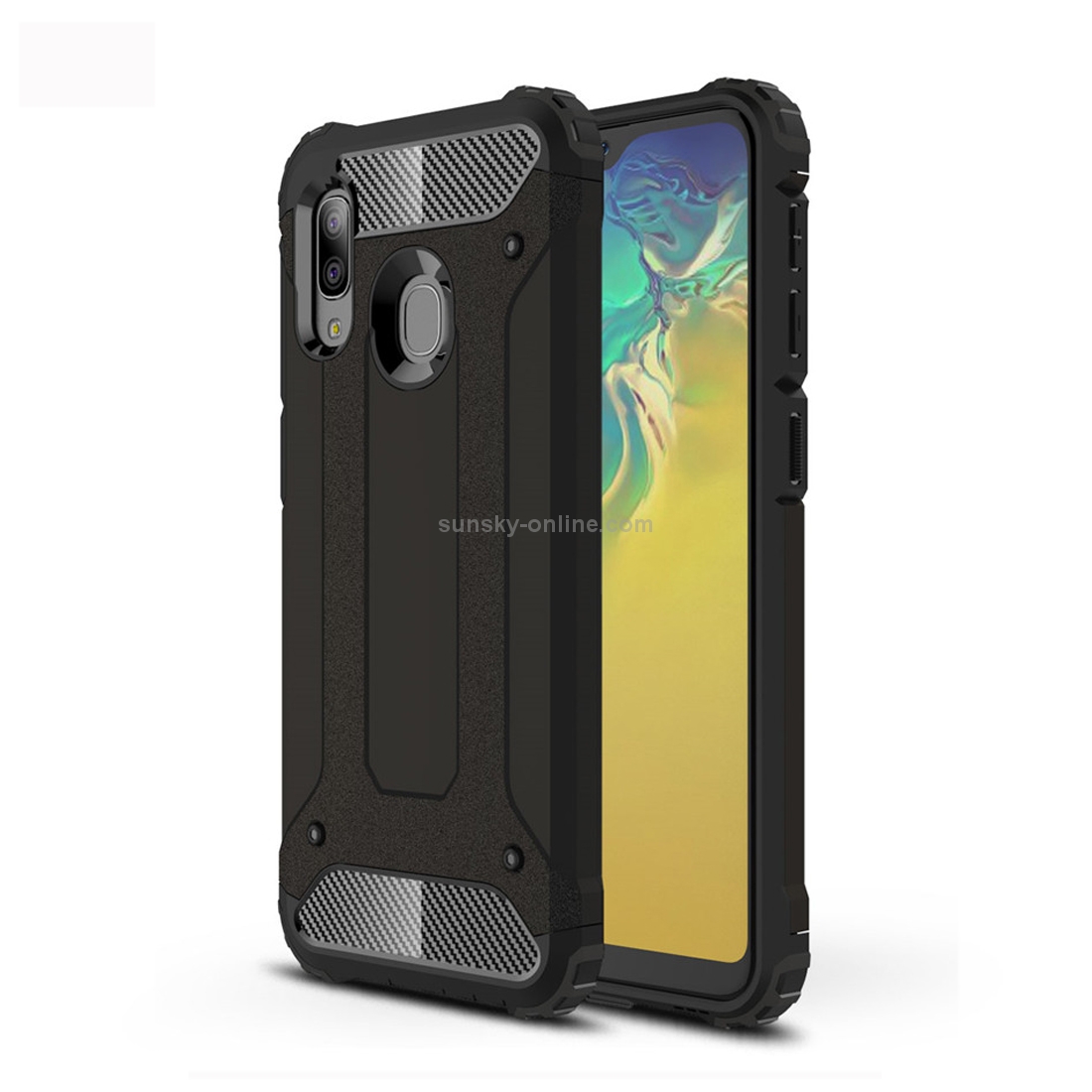 Magic Armor TPU + PC Combination Case for Galaxy A20e (Black) Magic Armor TPU + PC Combination Case for Galaxy A20e (Black)