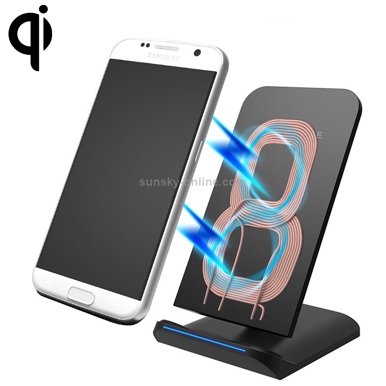 G100 10W Output Vertical Fast Charging Wireless Charger with LED Indicator G100 10W Output Vertical Fast Charging Wireless Charger with LED Indicator