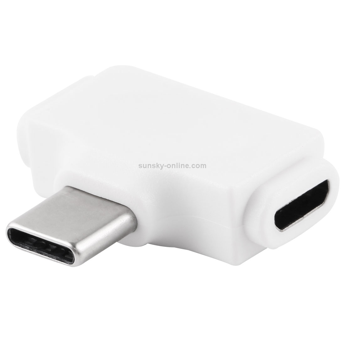 8 Pin Female + Micro USB Female to USB-C / Type-C Male Multi-function Adapter(White) 8 Pin Female + Micro USB Female to USB-C / Type-C Male Multi-function Adapter(White)