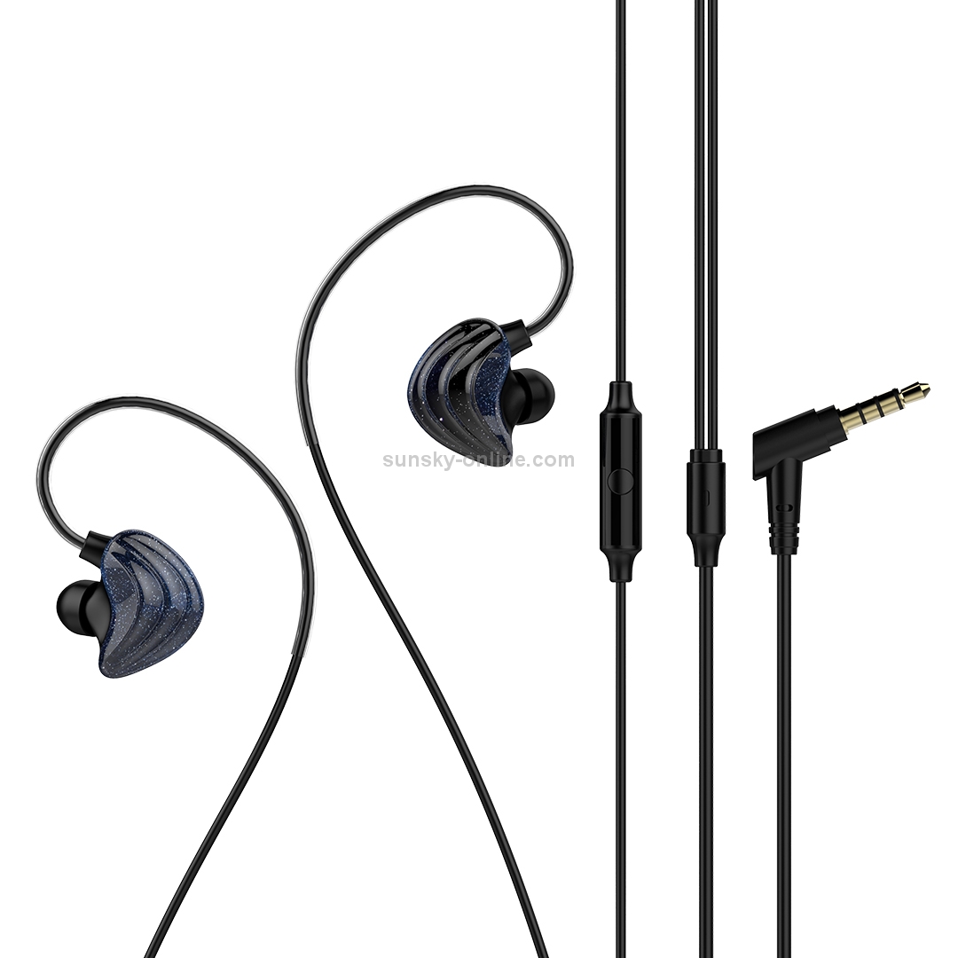 UiiSii CM5 Universal Lovers Dual Dynamic Drivers Music In-Ear Earphone for Men(Blue) UiiSii CM5 Universal Lovers Dual Dynamic Drivers Music In-Ear Earphone for Men(Blue)