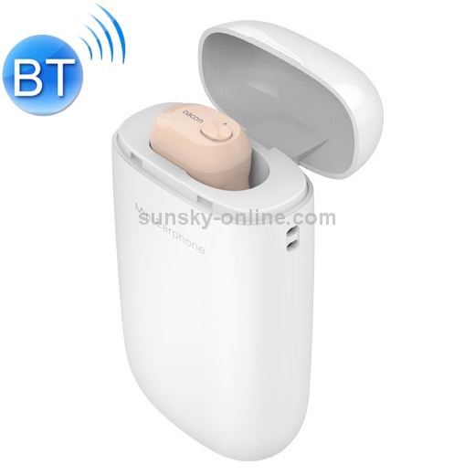 Dacom K6P Mini Stereo Bluetooth V4.1 Earbuds Buds In-ear Earphone with Charging Box, Battery Capacity: 1000mAh(Flesh Color) Dacom K6P Mini Stereo Bluetooth V4.1 Earbuds Buds In-ear Earphone with Charging Box, Battery Capacity: 1000mAh(Flesh Color)