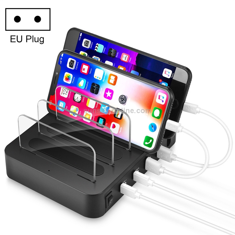 45W PD USB-C / Type-C + 18W PD USB-C / Type-C + 18W QC 3.0 USB + USB Ports Smart Charger with Detachable Bezel, EU Plug 45W PD USB-C / Type-C + 18W PD USB-C / Type-C + 18W QC 3.0 USB + USB Ports Smart Charger with Detachable Bezel, EU Plug