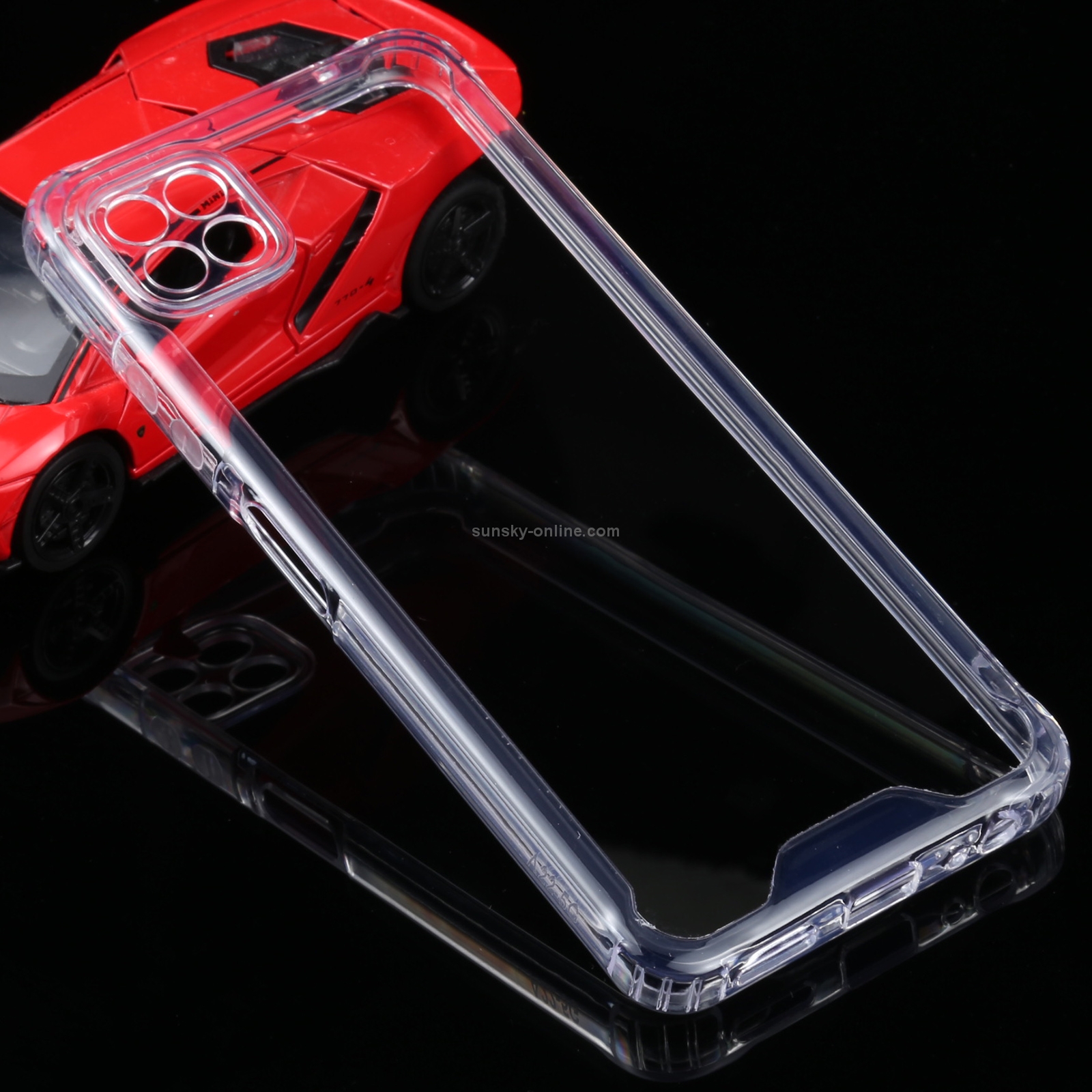 For Samsung Galaxy A22 5G Four-corner Shockproof Transparent TPU + PC Protective Case For Samsung Galaxy A22 5G Four-corner Shockproof Transparent TPU + PC Protective Case