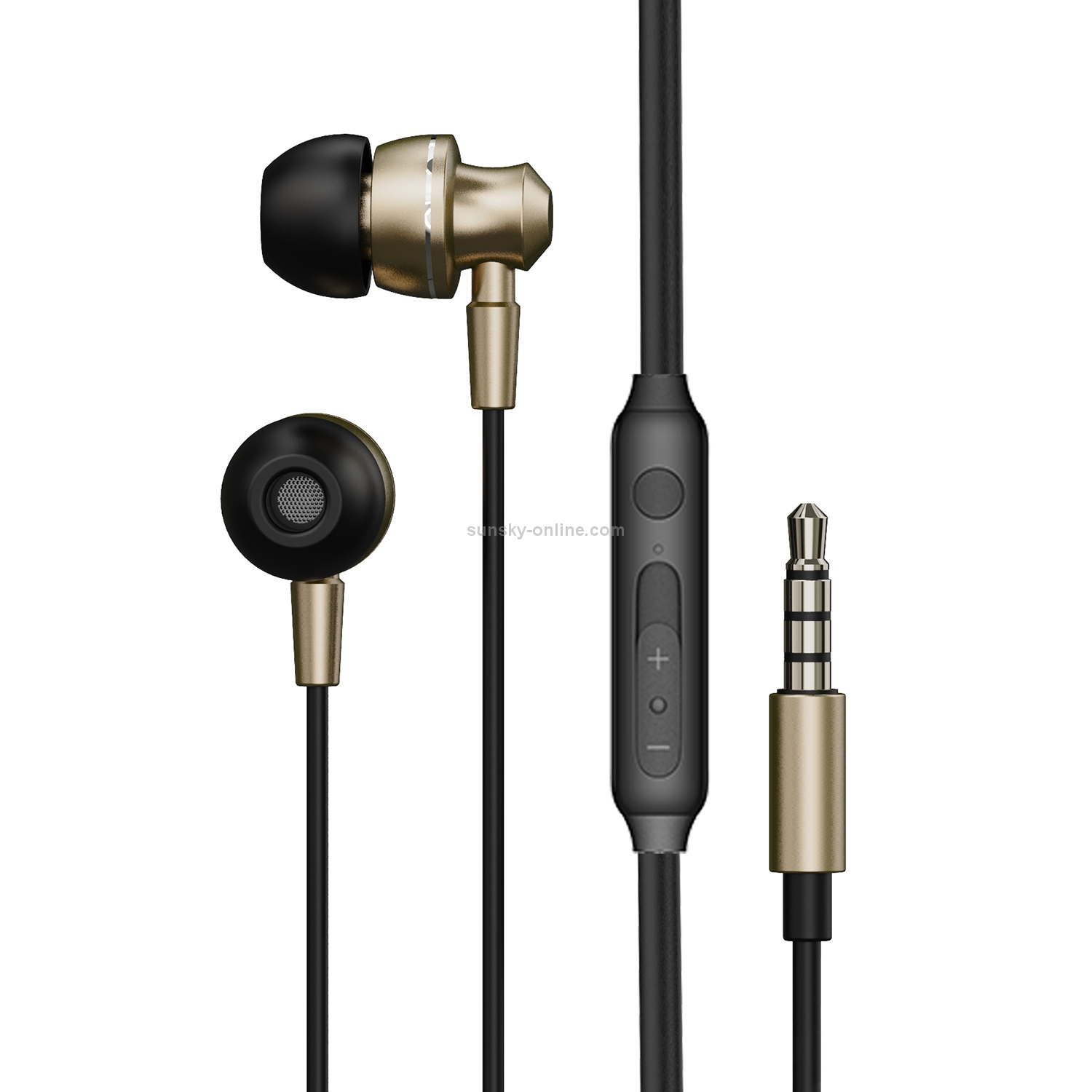 WK YA05 SHQ Series 3.5mm Music In-ear Wired Earphone (Gold) WK YA05 SHQ Series 3.5mm Music In-ear Wired Earphone (Gold)