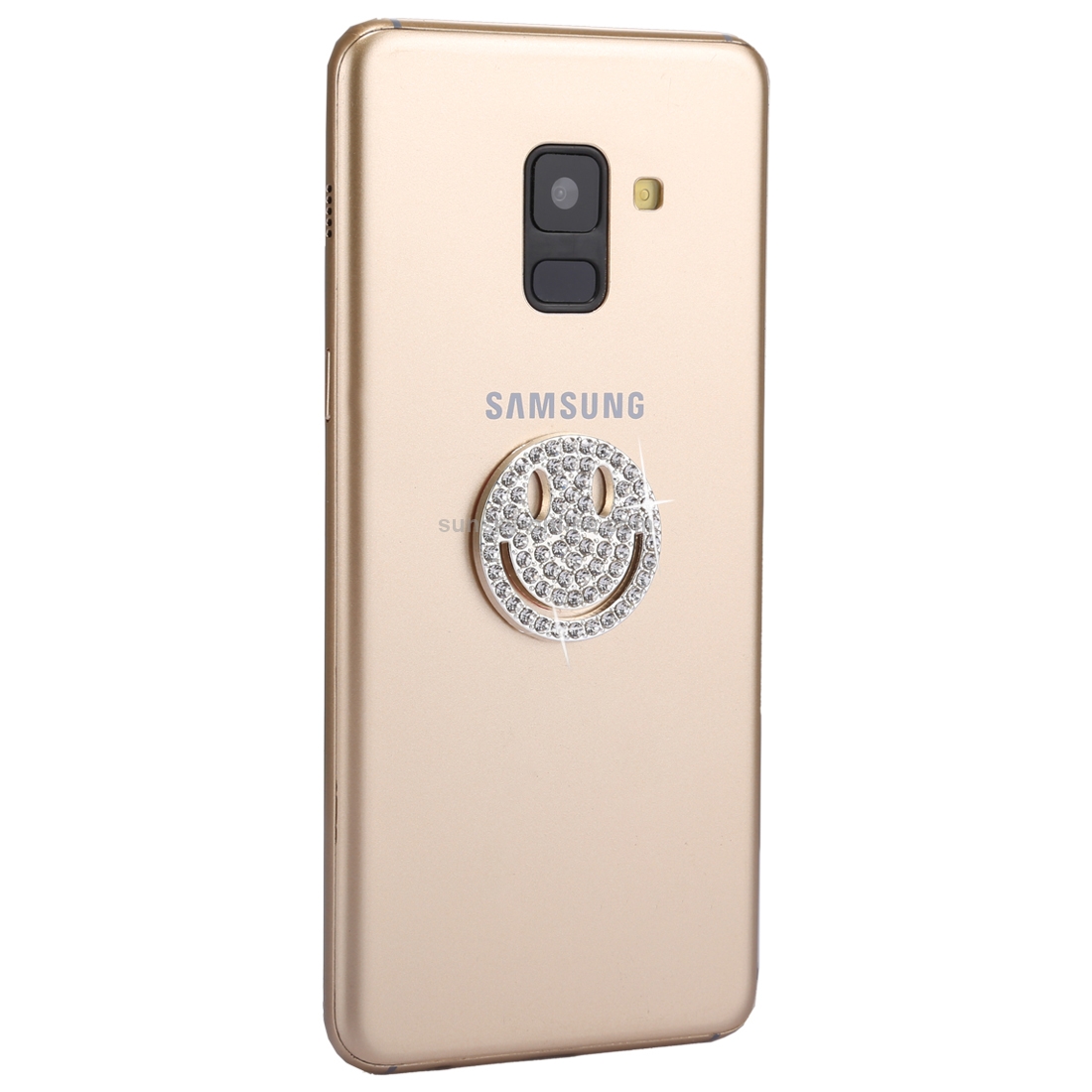 Metal Diamonds Phone Smiling Face Stick Metal Diamonds Phone Smiling Face Stick