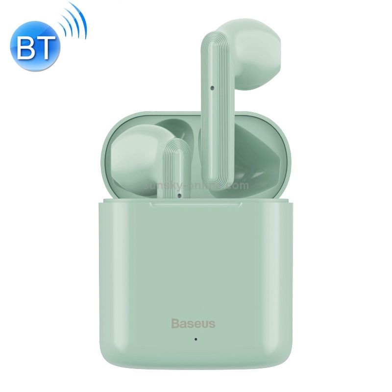 Baseus Encok W09 TWS Bluetooth 5.0 True Wireless Earphones with Charging Case, Support Touch Control(Green) Baseus Encok W09 TWS Bluetooth 5.0 True Wireless Earphones with Charging Case, Support Touch Control(Green)