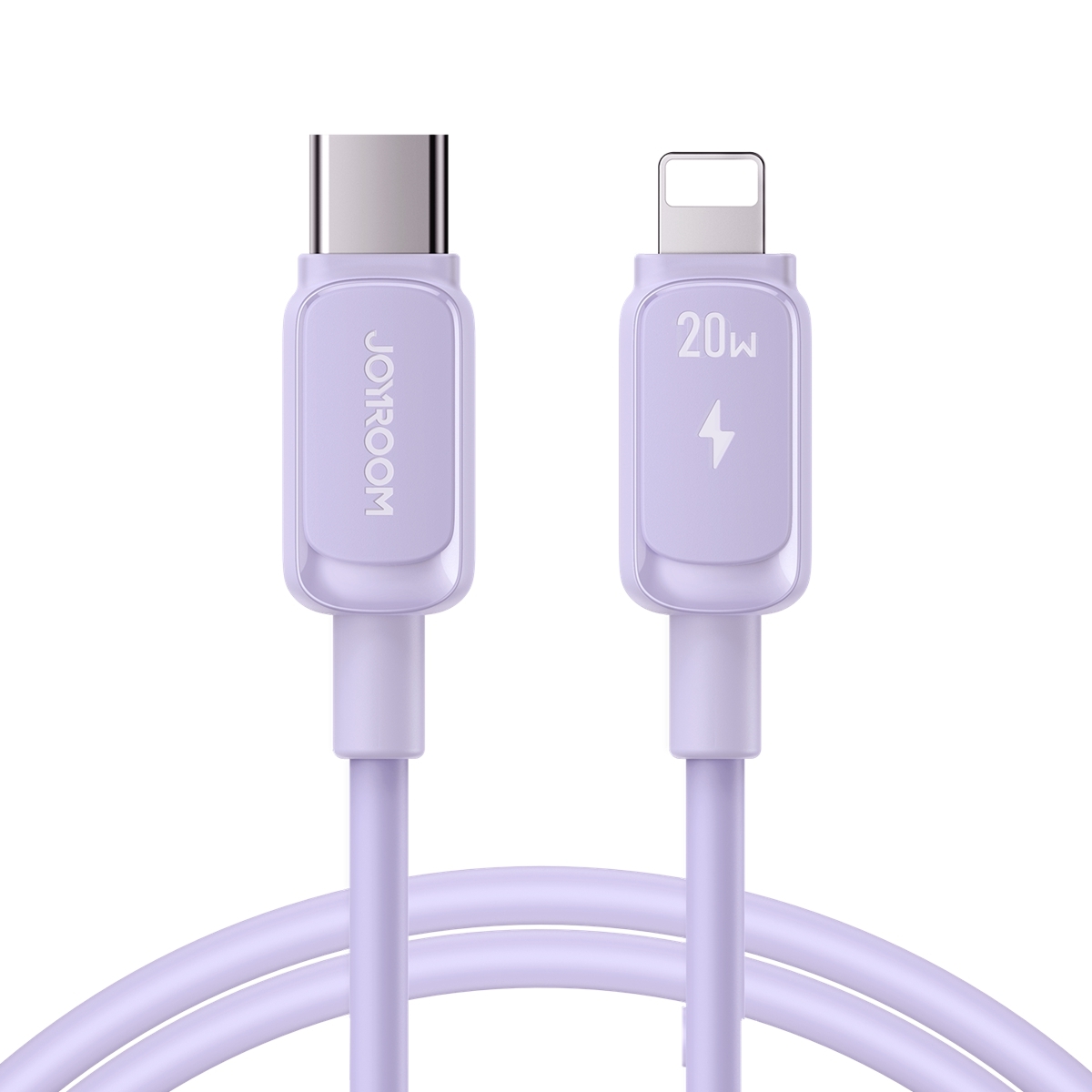 JOYROOM S-CL020A14 Multi-Color Series 20W USB-C / Type-C to 8 Pin Fast Charging Data Cable, Length:1.2m (Purple) JOYROOM S-CL020A14 Multi-Color Series 20W USB-C / Type-C to 8 Pin Fast Charging Data Cable, Length:1.2m (Purple)