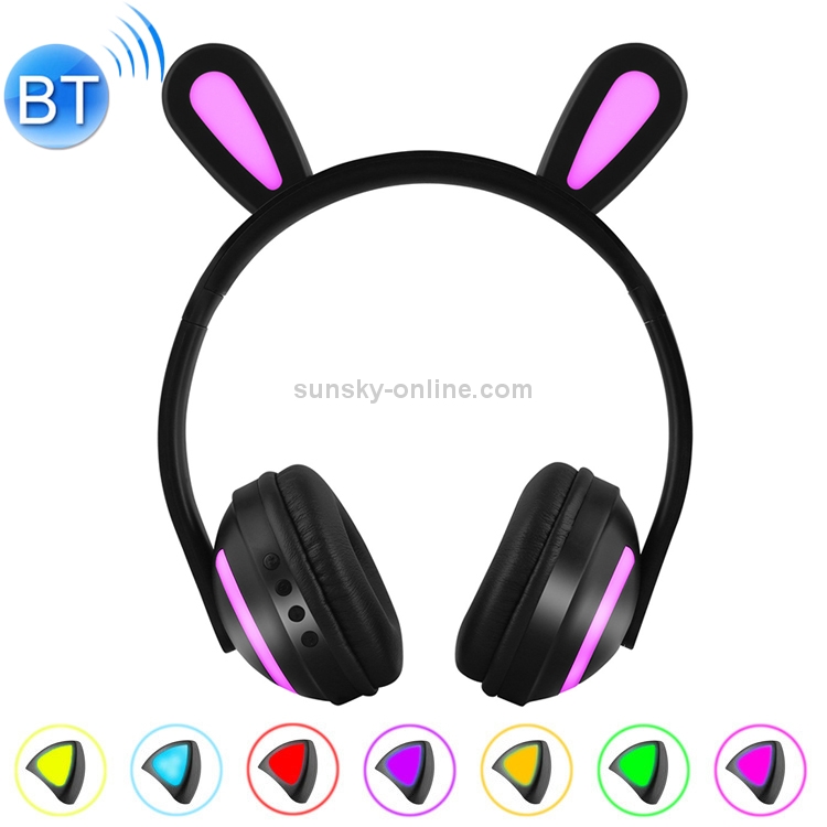 CYKE Glowing Rabbit Ear Stereo Bluetooth V4.2 + EDR Headphone Gaming Headset with LED Light CYKE Glowing Rabbit Ear Stereo Bluetooth V4.2 + EDR Headphone Gaming Headset with LED Light