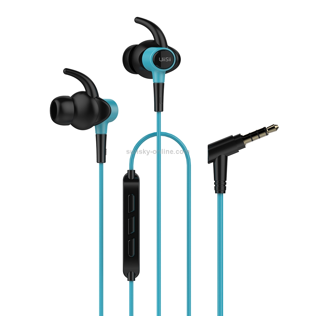 UiiSii HI-710 Universal HIFI IPX4 Waterproof Hanging Ear Sports In-Ear Earphone (Blue) UiiSii HI-710 Universal HIFI IPX4 Waterproof Hanging Ear Sports In-Ear Earphone (Blue)
