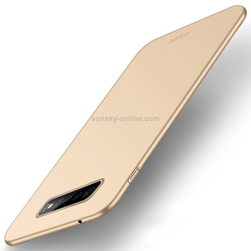 MOFI Frosted PC Ultra-thin Full Coverage Case for Galaxy S10 Plus (Gold) MOFI Frosted PC Ultra-thin Full Coverage Case for Galaxy S10 Plus (Gold)