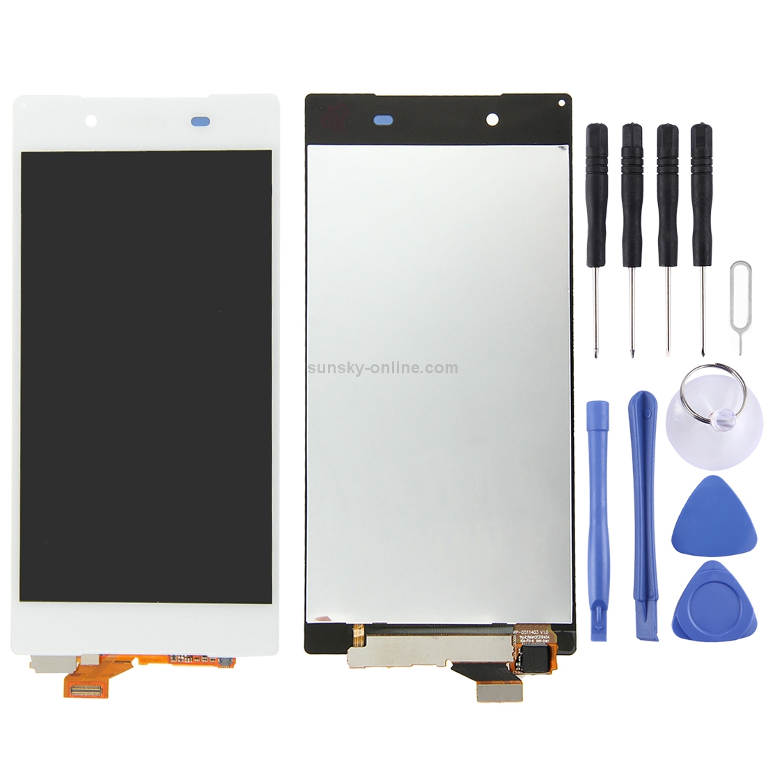 LCD Display + Touch Panel  for Sony Xperia Z5, 5.2 inch(White)