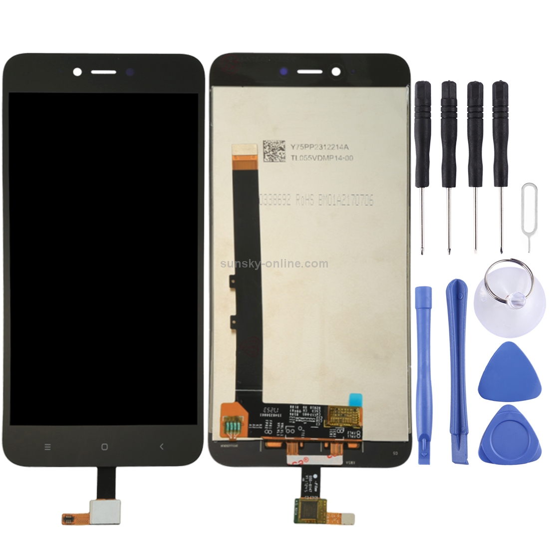 TFT LCD Screen For Xiaomi Redmi Note 5A with Digitizer Full Assembly(Black)