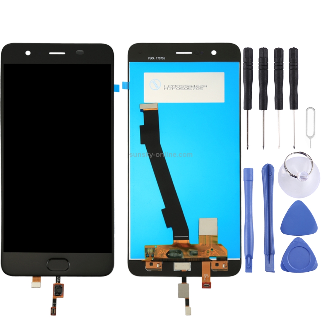 TFT LCD Screen for Xiaomi Note 3 with Digitizer Full Assembly(Black)